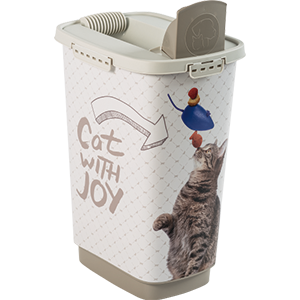 4001910534-Rotho-My-Pet-Cody-Pet-Food-Container-25-l-Cat-With-Joy-open